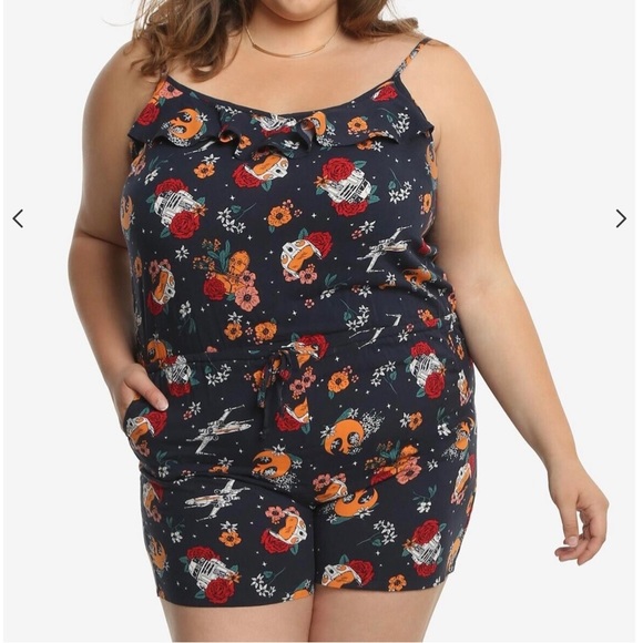 Torrid Her Universe Star Wars Romper 4 X - Picture 5 of 5